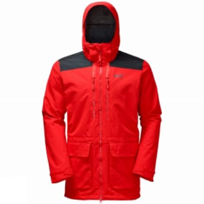Jack Wolfskin Mens The Pan-American Trek Jacket Fiery Red Jack Wolfskin Mens The Pan-American Trek Jacket Fiery Red